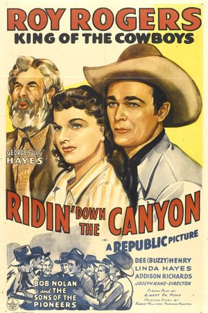 Ridin' Down the Canyon's poster