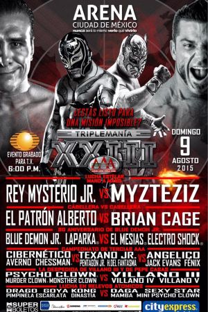 AAA TripleMania XXIII's poster
