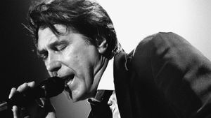 Bryan Ferry, Don't Stop the Music's poster