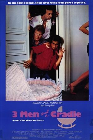 Three Men and a Cradle's poster