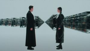The Matrix's poster