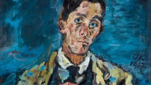 Oskar Kokoschka - Portraits européens's poster