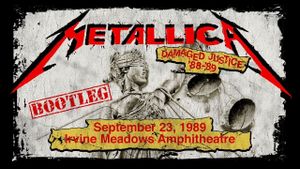 Metallica - Live in Irvine, California - September 23, 1989's poster