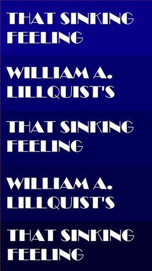 That Sinking Feeling's poster