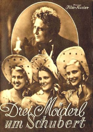 Three Girls Around Schubert's poster