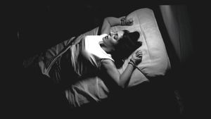 THE THINGS THAT LIE BEHIND THE DARKNESS's poster