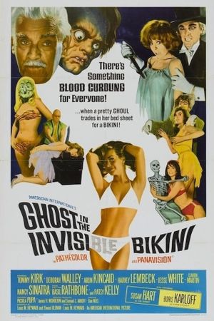 The Ghost in the Invisible Bikini's poster
