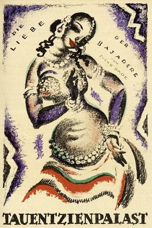 Die Liebe der Bajadere's poster