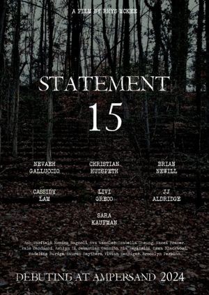 Statement 15's poster image