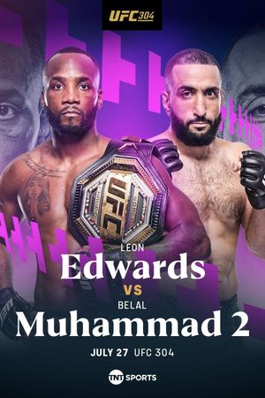 UFC 304: Edwards vs. Muhammad 2's poster