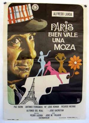 París bien vale una moza's poster
