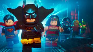 The Lego Batman Movie's poster