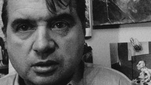 Francis Bacon, peintre anglais's poster