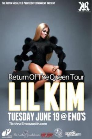 Return of the Queen Tour's poster