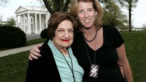 Thank You, Mr. President: Helen Thomas at the White House's poster