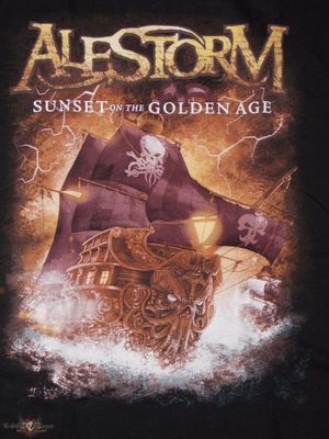 Alestorm - The making of Sunset On The Golden Age's poster