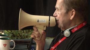Havel Speaking, Can You Hear Me?'s poster