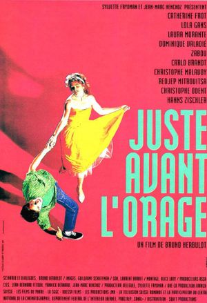 Juste avant l'orage's poster