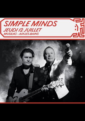 Simple Minds - Musilac 2018's poster