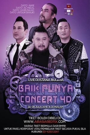 Baik Punya Konsert 4D's poster