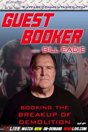 Guest Booker with Bill Eadie's poster