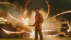 RRR's poster