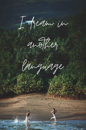 I Dream in Another Language's poster