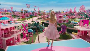 Barbie's poster