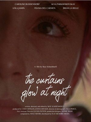 The Curtains Glow At Night's poster