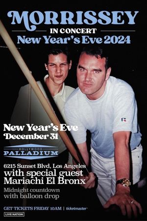 Morrissey - Live at The Hollywood Palladium NYE 2024's poster