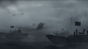 Godzilla's poster