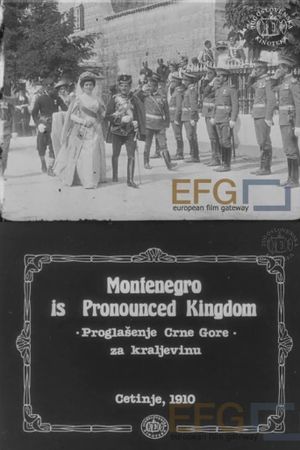 Proclamation of Montenegro for the Kingdom's poster