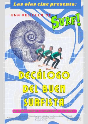 Decálogo del buen surfista's poster