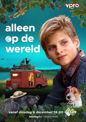 Alleen op de wereld's poster