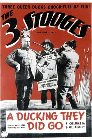A Ducking They Did Go's poster