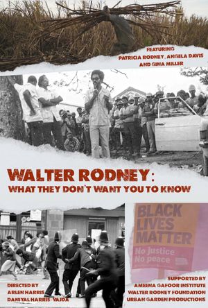 Walter Rodney: What They Don’t Want You to Know's poster