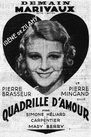 Quadrille d'amour's poster