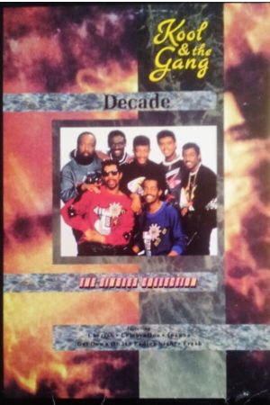 Kool & the Gang-decade singles collection's poster