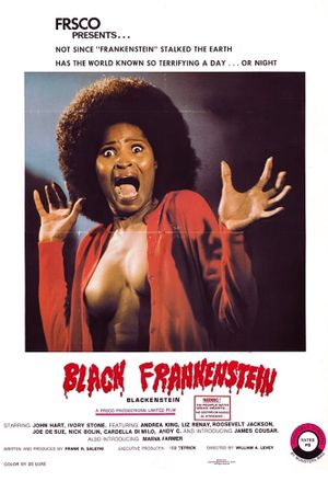 Blackenstein's poster
