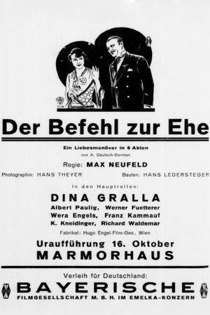 Befehl zur Ehe's poster