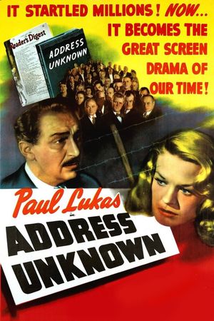 Address Unknown's poster