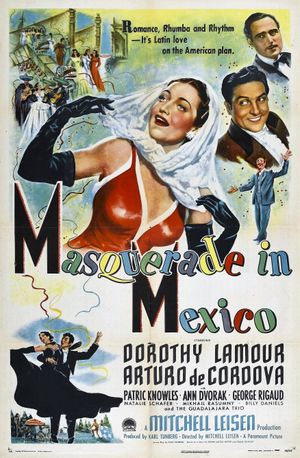 Masquerade in Mexico's poster