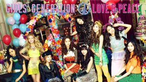 Girls' Generation - Love & Peace - Japan 3rd Tour's poster