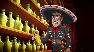 La Leyenda del Charro Negro's poster