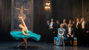 Matthew Bourne's the Red Shoes's poster