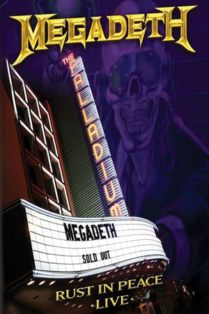 Megadeth - Rust in Peace Live's poster