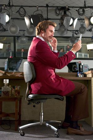 Anchorman: The Legend of Ron Burgundy's poster