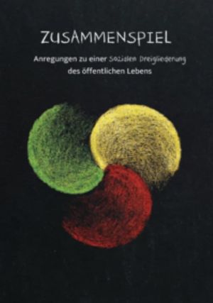 Zusammenspiel – Anregungen zu einer Sozialen Dreigliederung des öffentlichen Lebens's poster
