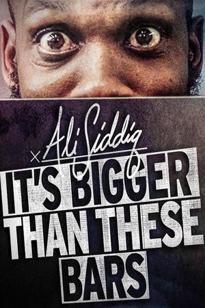 Ali Siddiq: It's Bigger Than These Bars's poster