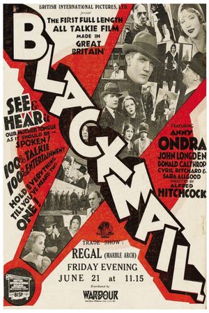 Blackmail's poster